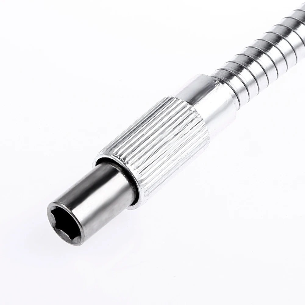 Universal Metal Flexible Shaft Extension Hose Drill Electric Screwdriver Head