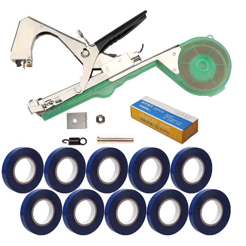 Plant Tying Tapetool New Branch Machine Vegetables Fruit Flower Handle Tapetool Stem Strapping Tape Garden Tool Tapes