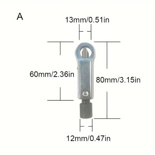 Metal Nut Splitter Tool Heavy Duty, Rusty Nut Separator for Removing Broken and Damaged Nuts Manual Pressure Tools