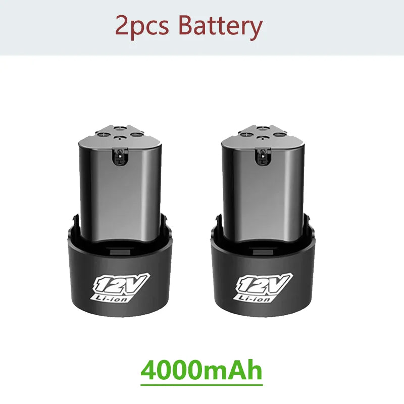  Universal 12V High Capacity Rechargeable Lithium-Ion Battery for Electric