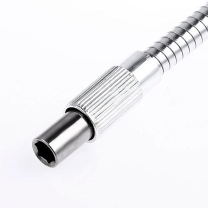 Universal Metal Flexible Shaft Extension Hose Drill Electric Screwdriver Head