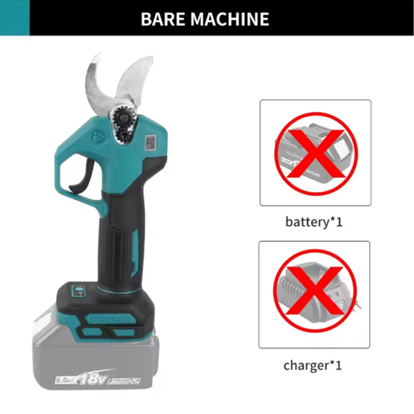 Electric Garden Scissors Professional for Yard Trimming and Gardening
