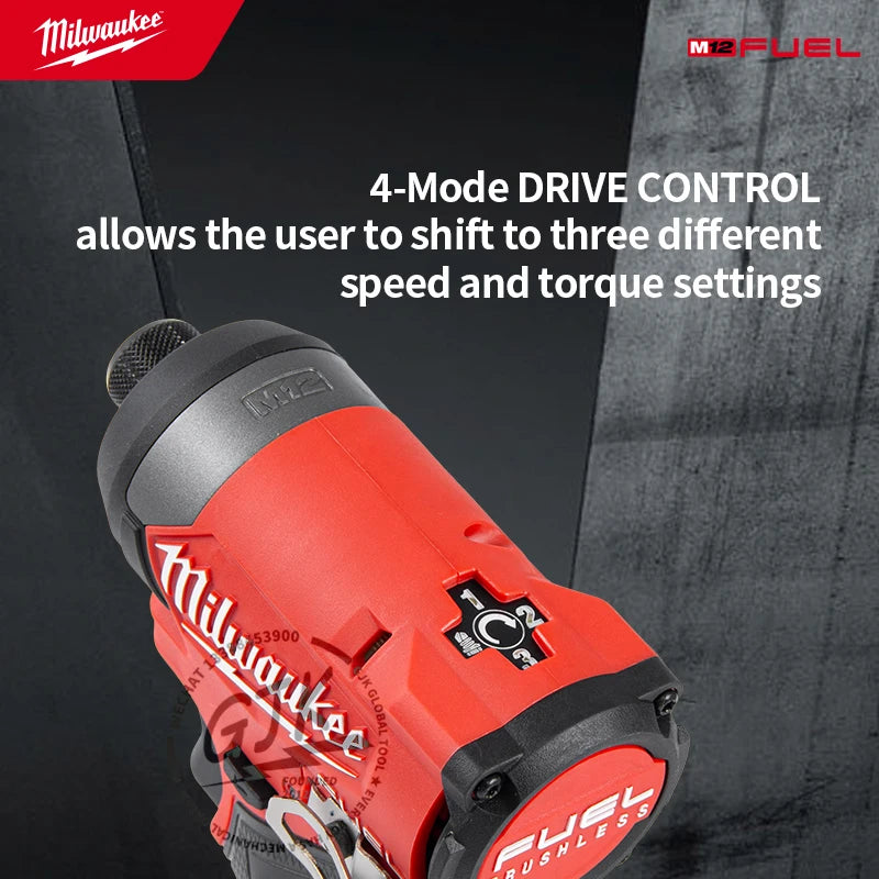 Milwaukee FUEL 12V Hex Cordless Impact Driver 
