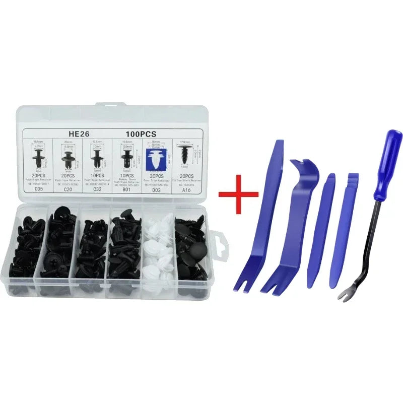 Car Hand Tool Set Car Disassembly Tools Kit Stereo for Dashboard Removal and Interior Plastic Trim Panel