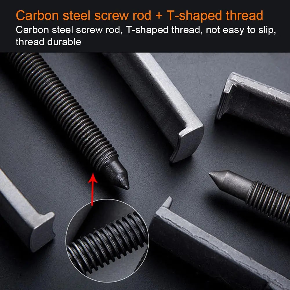 Adjustable 2-Jaw Bearing Puller Extractor Tool for Car Repair - Available in 1 Pack of 3/4/6/8/10 Inch Sizes
