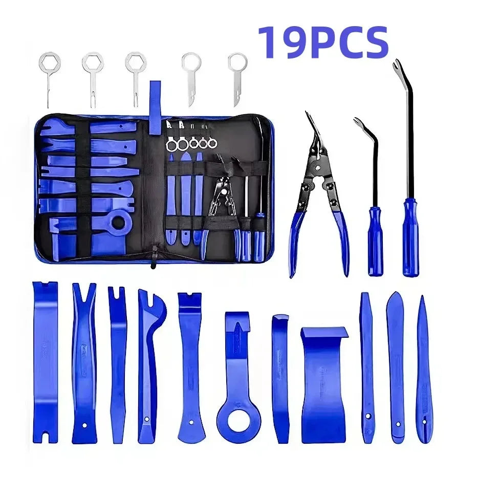 Car Hand Tool Set Car Disassembly Tools Kit Stereo for Dashboard Removal and Interior Plastic Trim Panel