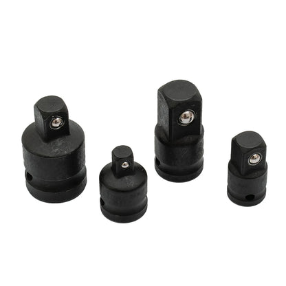 Socket Adapter Reducer Set - 4 Pieces, 1/2" to 3/8", 3/8" to 1/4", 3/4" to 1/2" Impact Drive Repair Tools