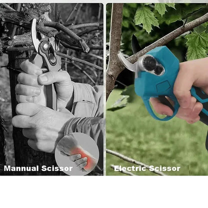 Electric Garden Scissors Professional for Yard Trimming and Gardening