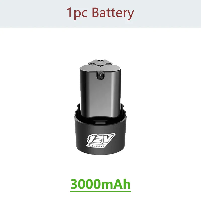  Universal 12V High Capacity Rechargeable Lithium-Ion Battery for Electric