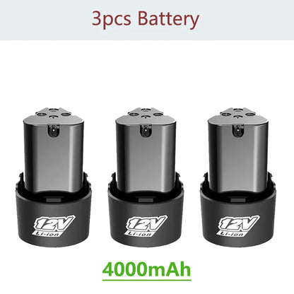  Universal 12V High Capacity Rechargeable Lithium-Ion Battery for Electric
