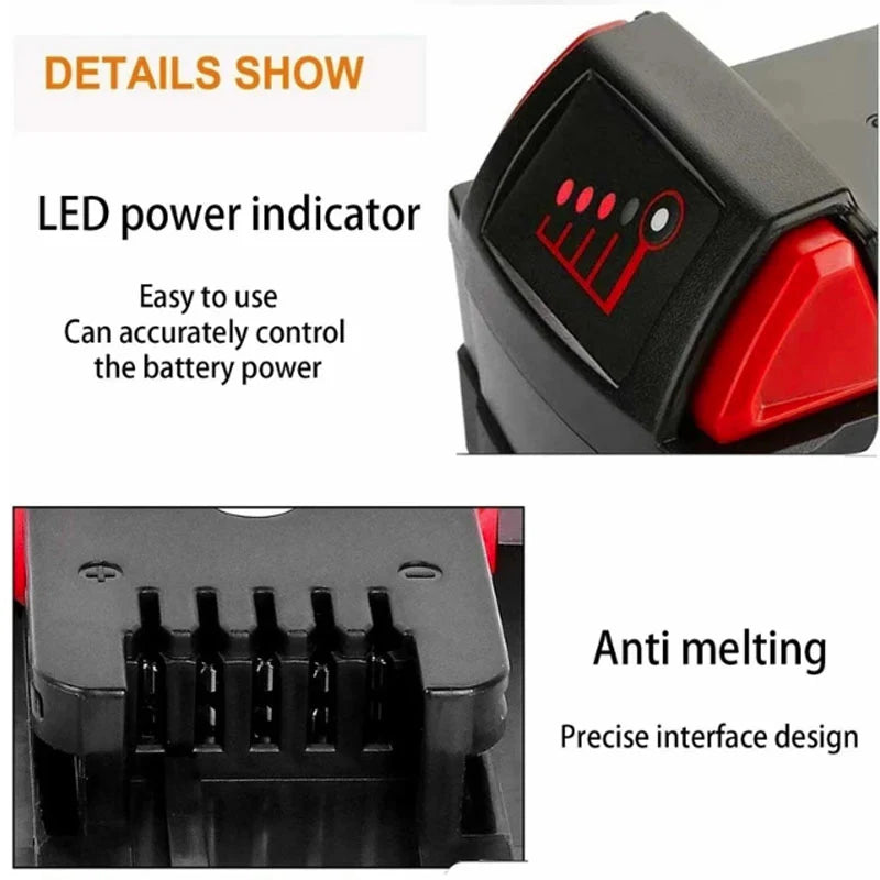 Electric impact driver 18V 12Ah Battery