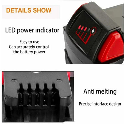 Electric impact driver 18V 12Ah Battery