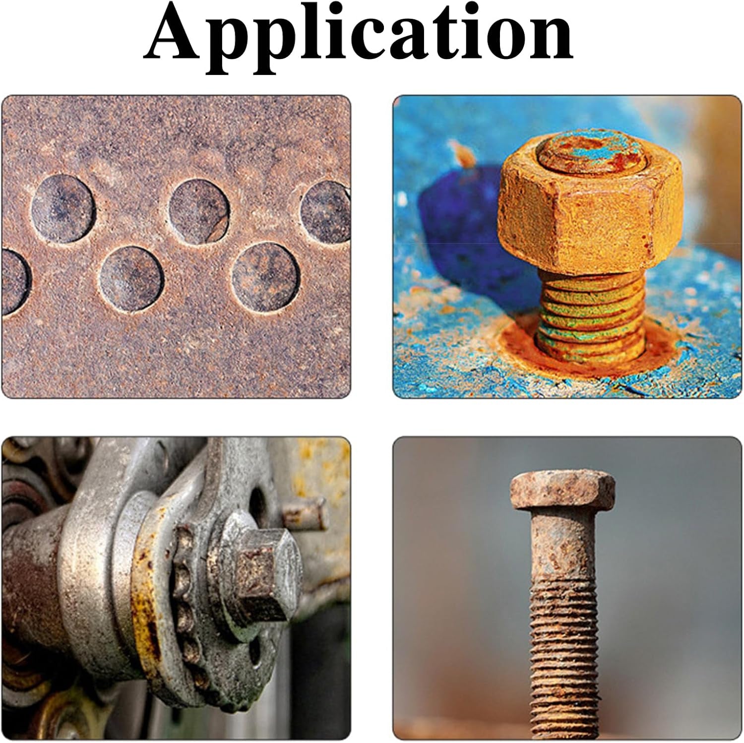 5-Piece Broken Spiral Screw Extractor Set for Efficient Removal of Damaged Bolts, Stripped Screws, and Studs