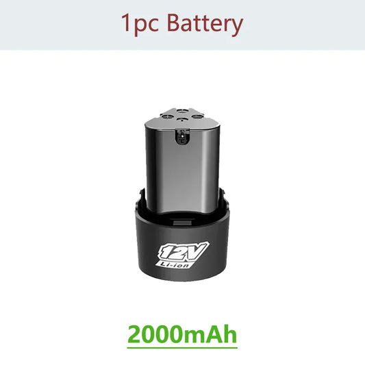  Universal 12V High Capacity Rechargeable Lithium-Ion Battery for Electric