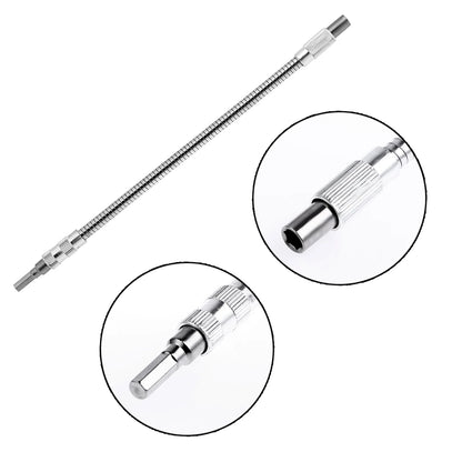 Universal Metal Flexible Shaft Extension Hose Drill Electric Screwdriver Head